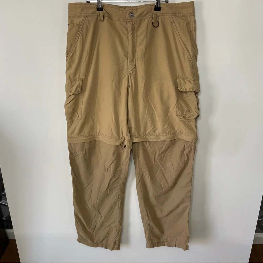Nike ACG Vintage Convertible Khaki Cargo Pants, 36x32